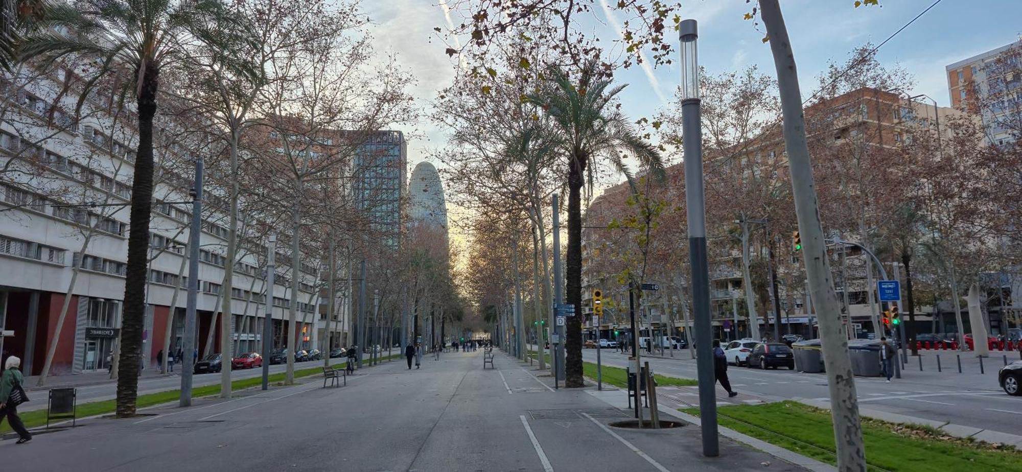 Apartamento En Avenida Diagonal - Torre Glorias - Angeles Terraza Барселона Екстериор снимка