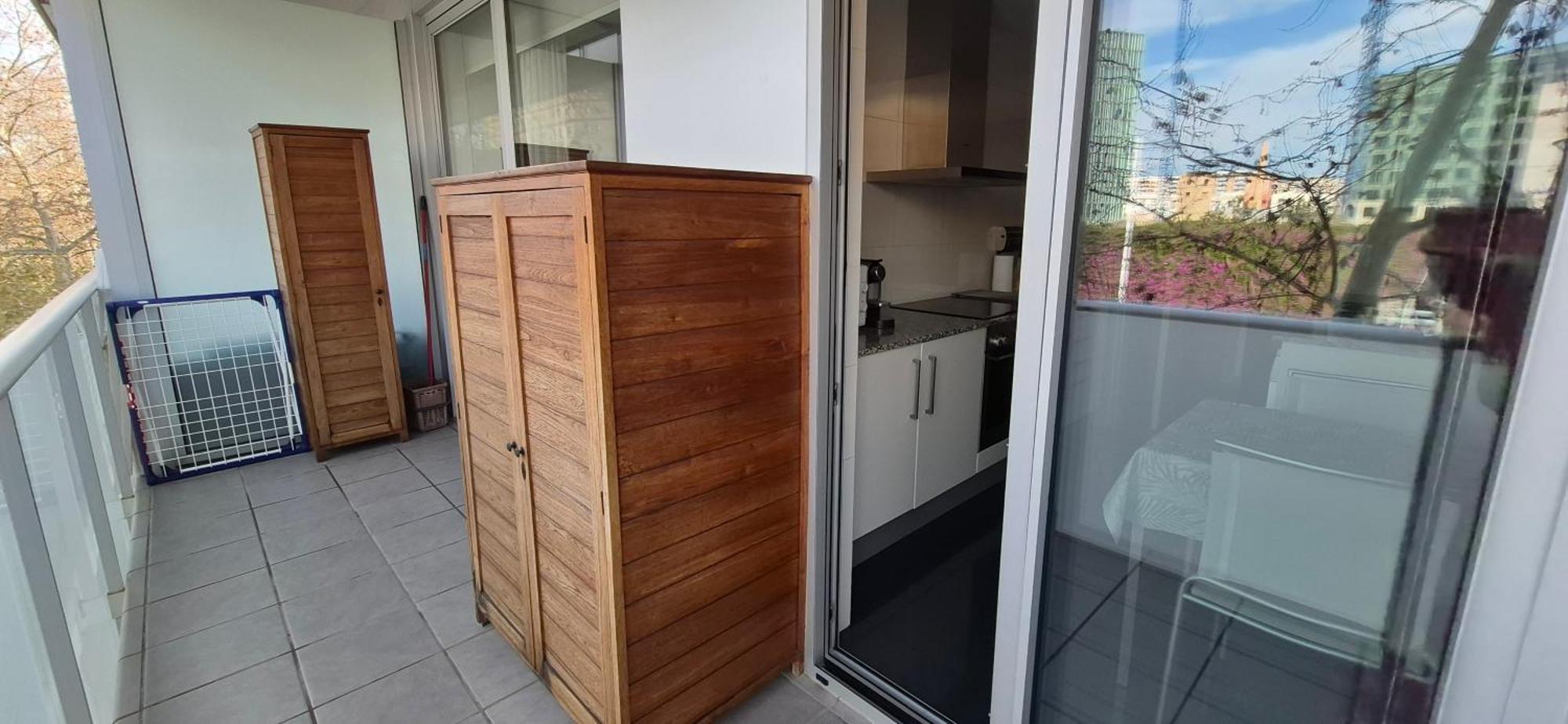 Apartamento En Avenida Diagonal - Torre Glorias - Angeles Terraza Барселона Екстериор снимка