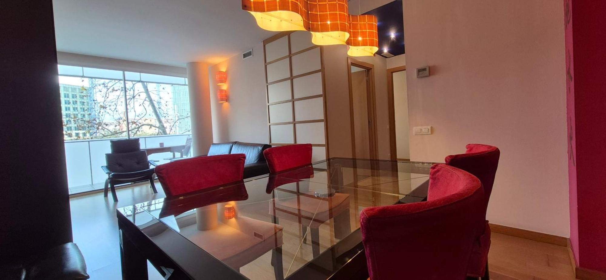 Apartamento En Avenida Diagonal - Torre Glorias - Angeles Terraza Барселона Екстериор снимка