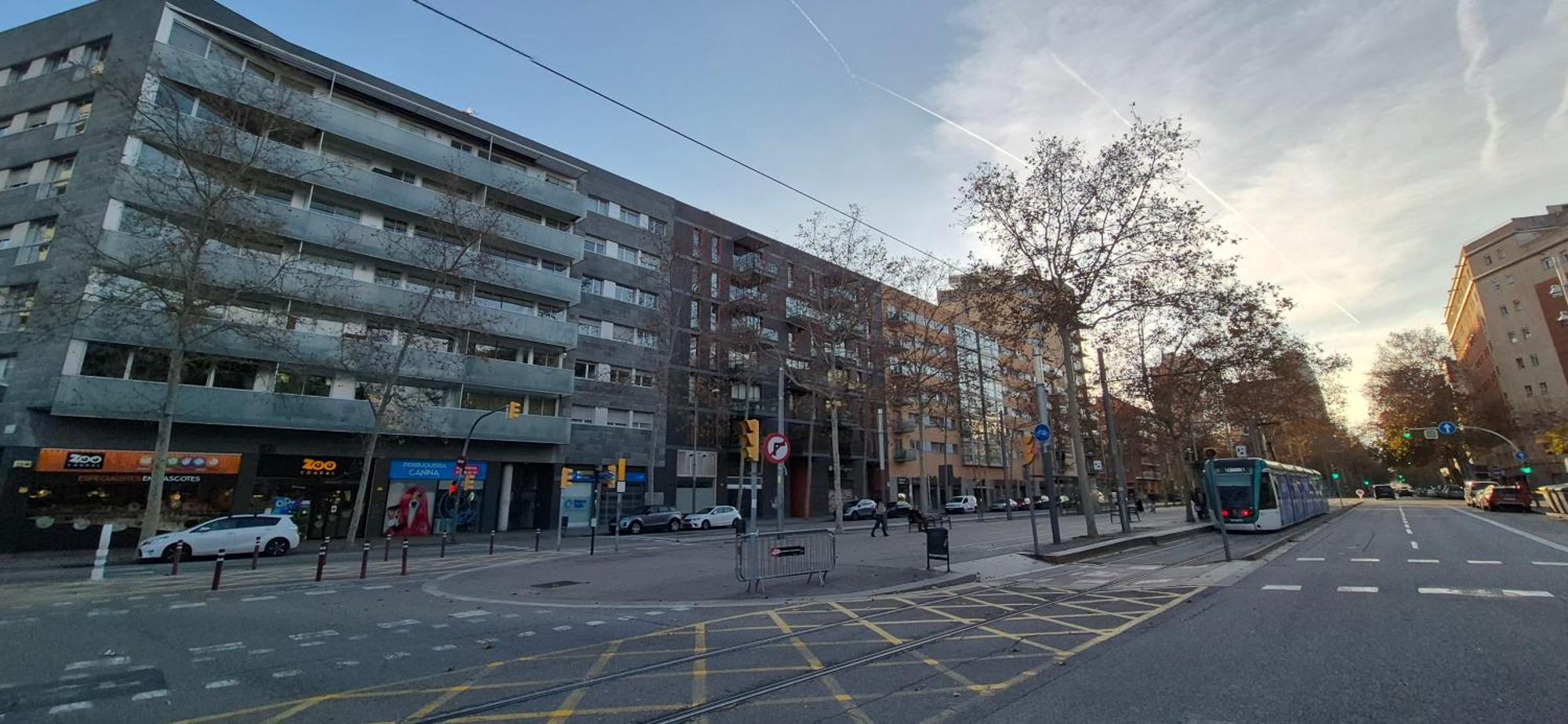Apartamento En Avenida Diagonal - Torre Glorias - Angeles Terraza Барселона Екстериор снимка