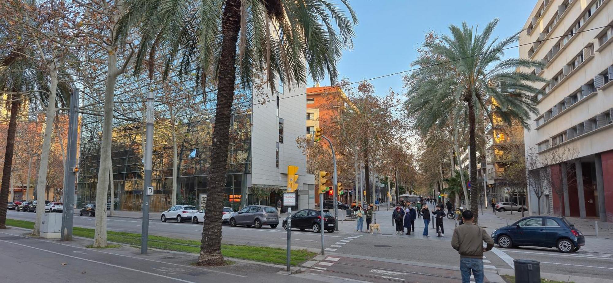 Apartamento En Avenida Diagonal - Torre Glorias - Angeles Terraza Барселона Екстериор снимка