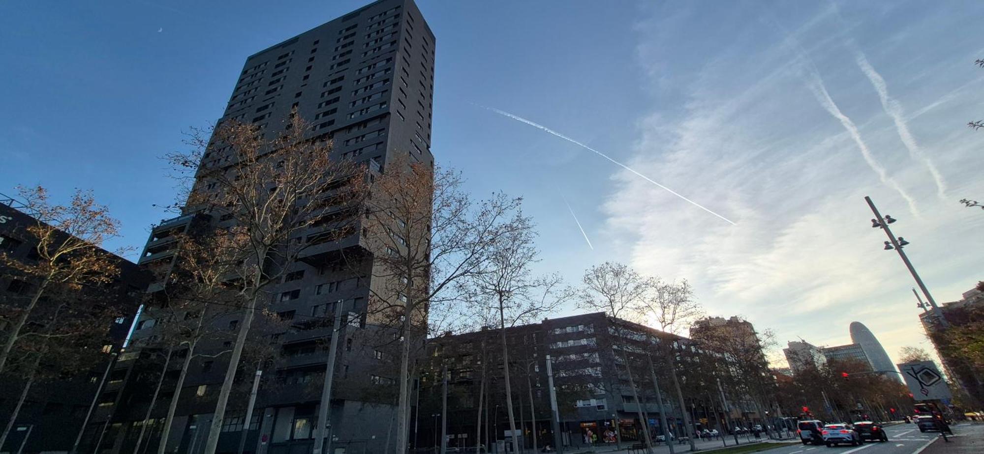 Apartamento En Avenida Diagonal - Torre Glorias - Angeles Terraza Барселона Екстериор снимка